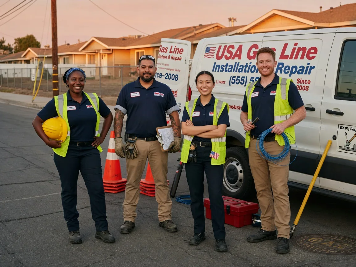 Gas Line Installation company in Attica, NY